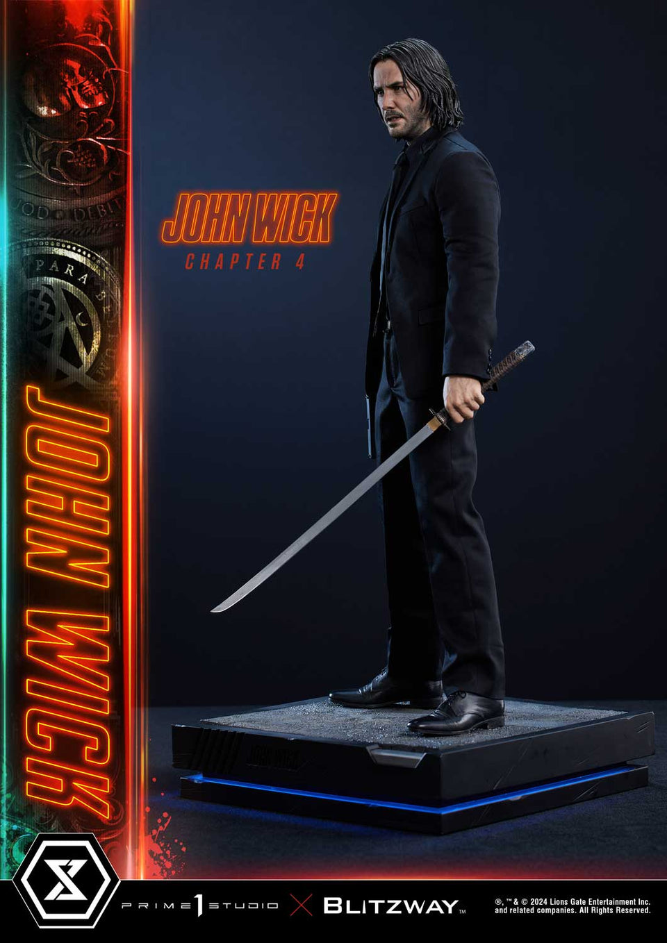 Prime 1 Studio John Wick Chapter 4 (Film) (Deluxe Version) 1/4 Scale Statue