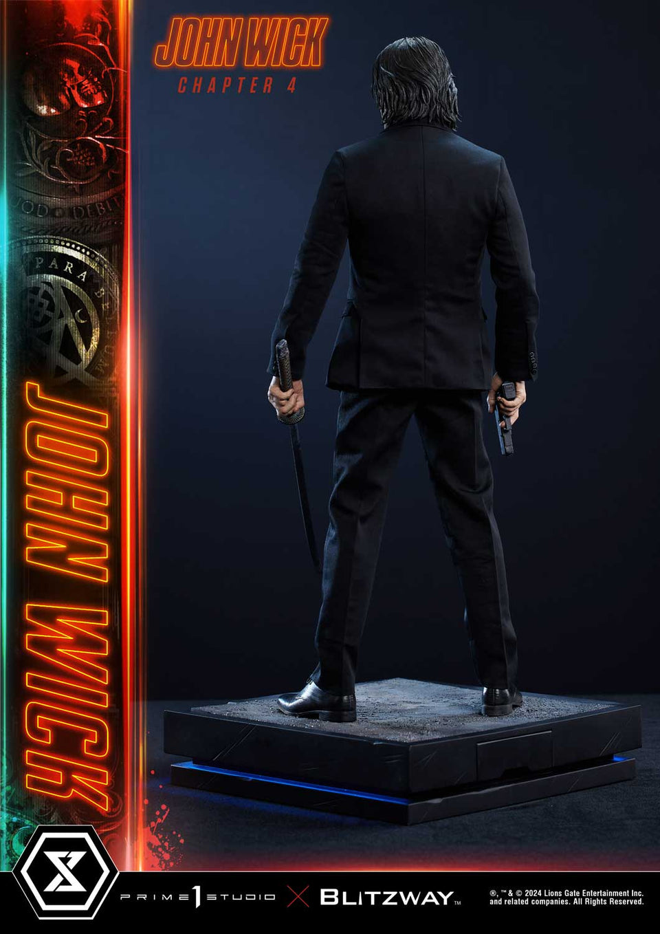 Prime 1 Studio John Wick Chapter 4 (Film) (Deluxe Version) 1/4 Scale Statue