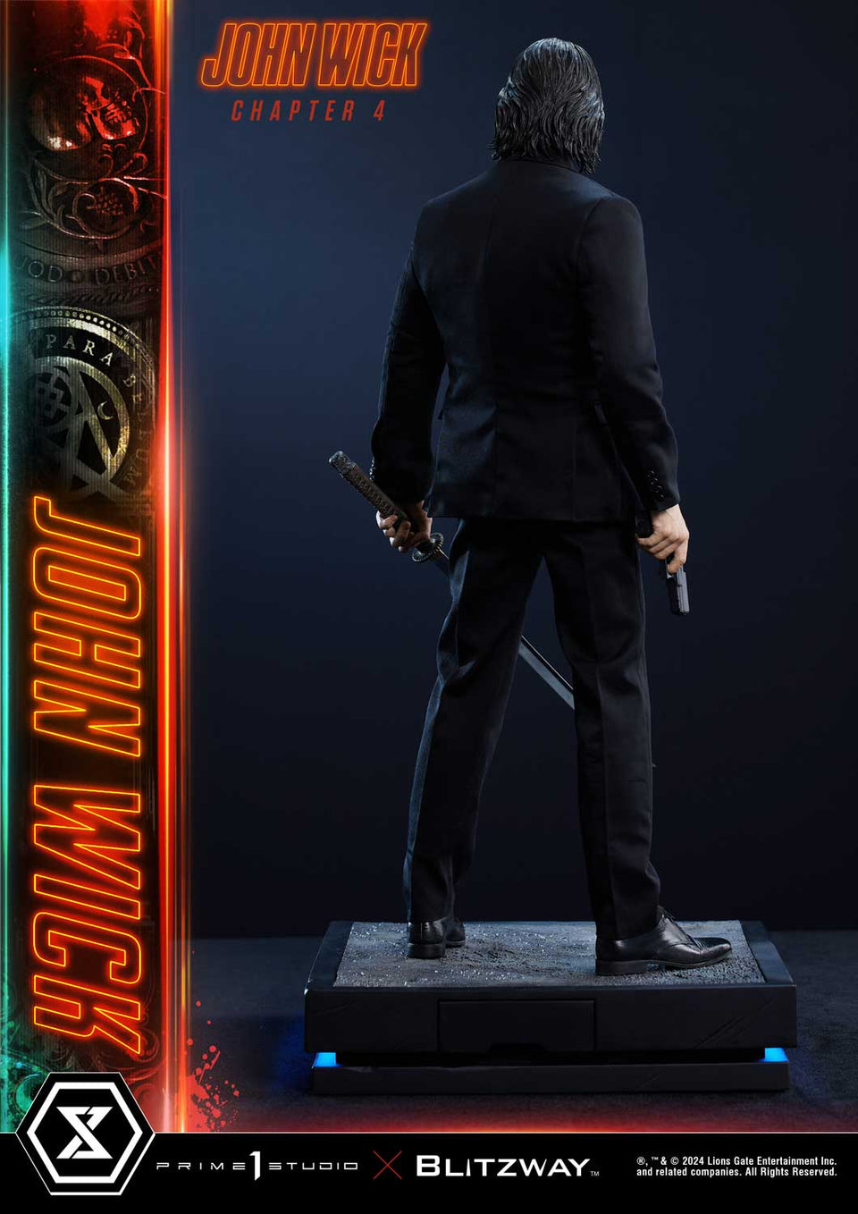 Prime 1 Studio John Wick Chapter 4 (Film) (Deluxe Version) 1/4 Scale Statue