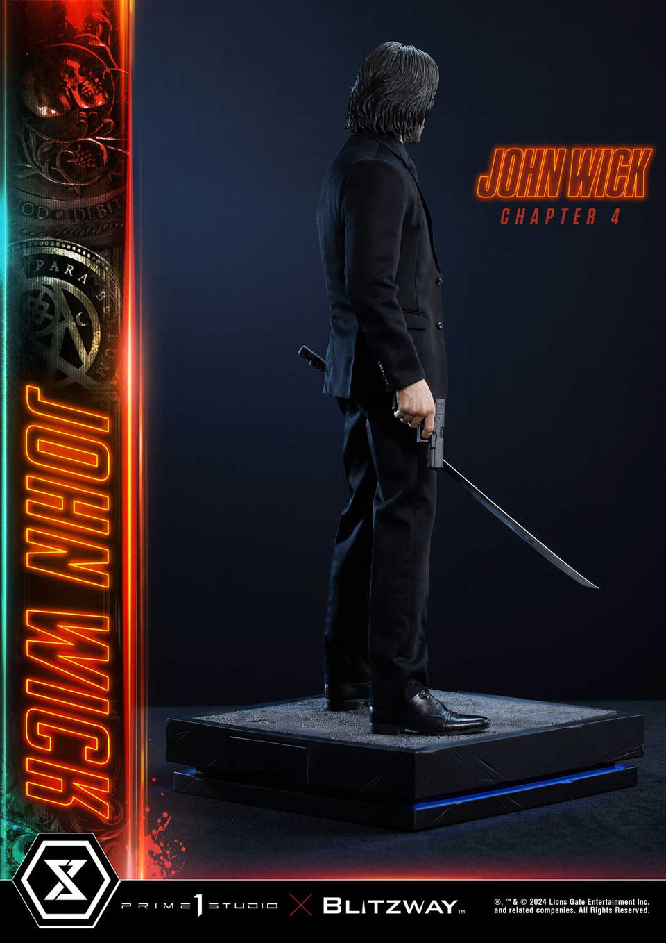 Prime 1 Studio John Wick Chapter 4 (Film) (Deluxe Version) 1/4 Scale Statue