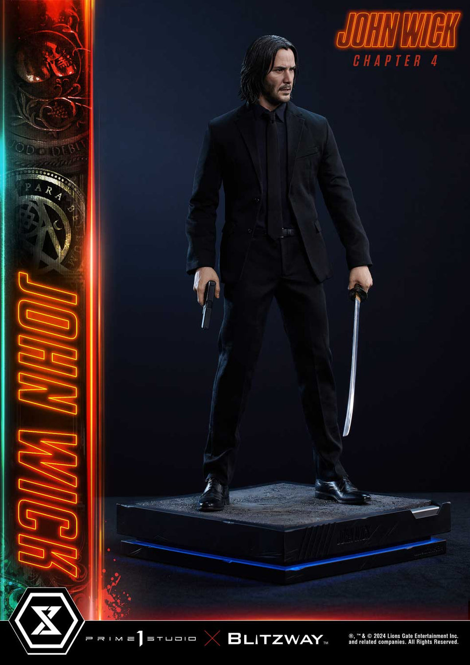 Prime 1 Studio John Wick Chapter 4 (Film) (Deluxe Version) 1/4 Scale Statue