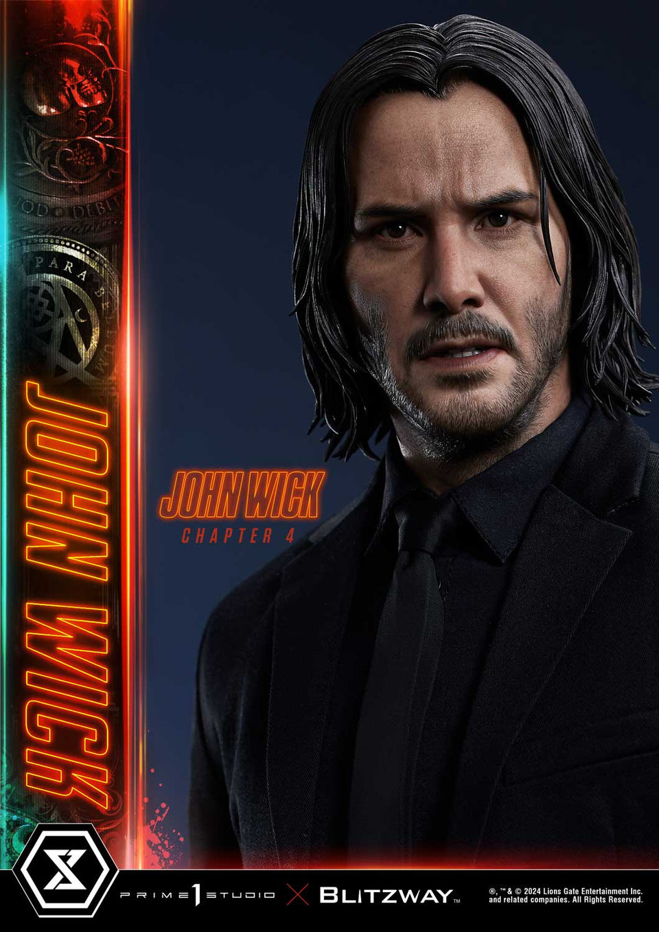 Prime 1 Studio John Wick Chapter 4 (Film) (Deluxe Version) 1/4 Scale Statue