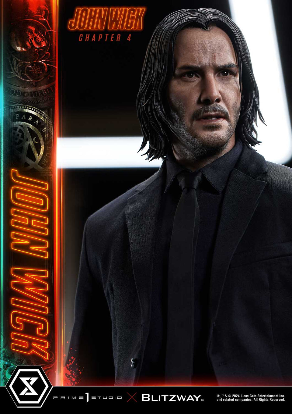 Prime 1 Studio John Wick Chapter 4 (Film) (Deluxe Version) 1/4 Scale Statue