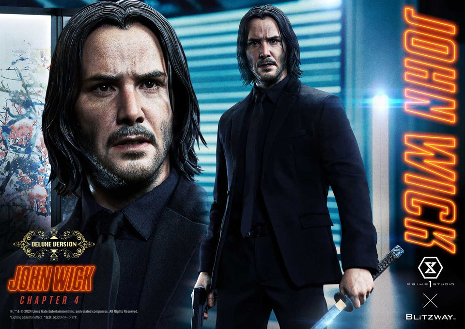 Prime 1 Studio John Wick Chapter 4 (Film) (Deluxe Version) 1/4 Scale Statue