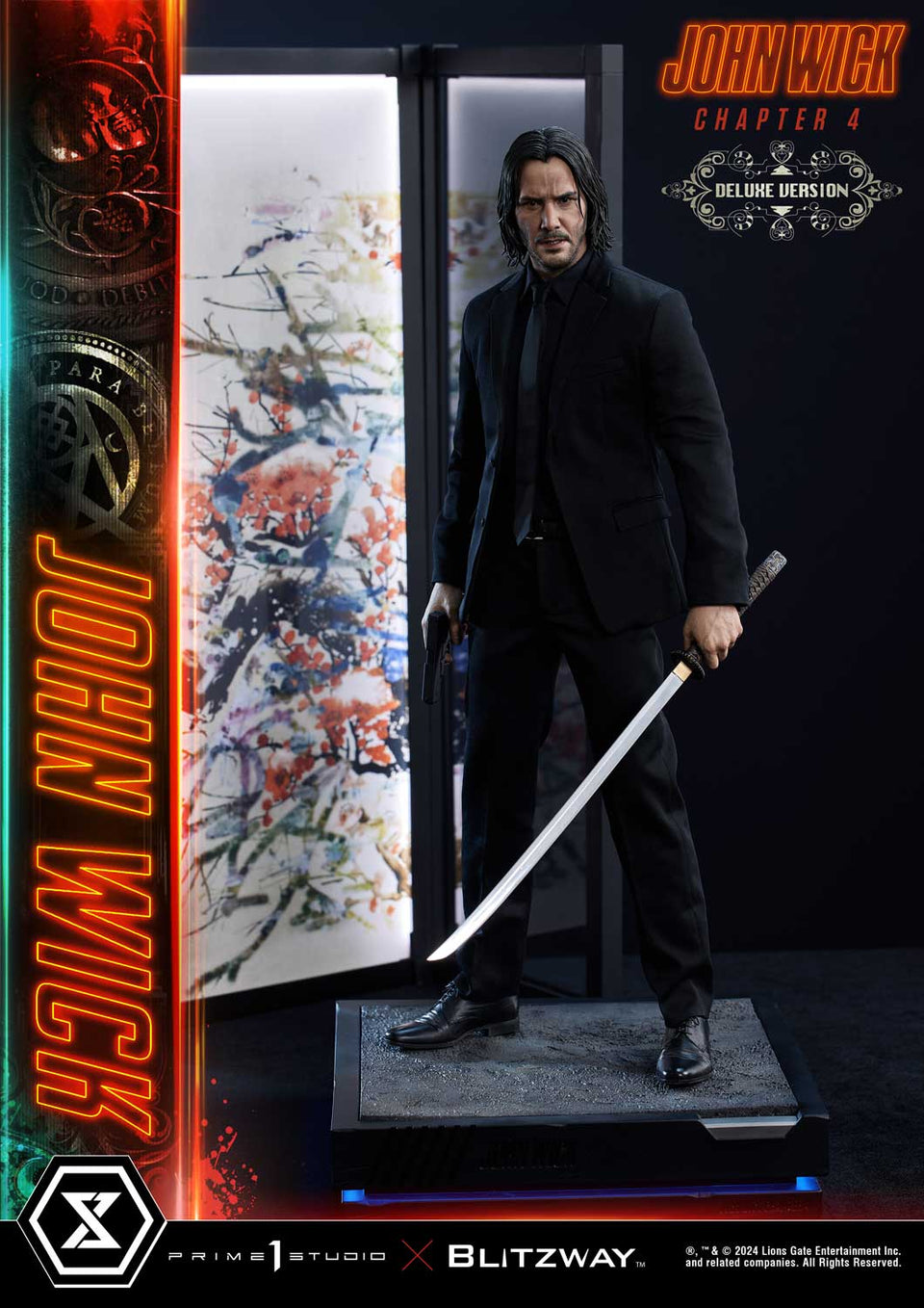 Prime 1 Studio John Wick Chapter 4 (Film) (Deluxe Version) 1/4 Scale Statue