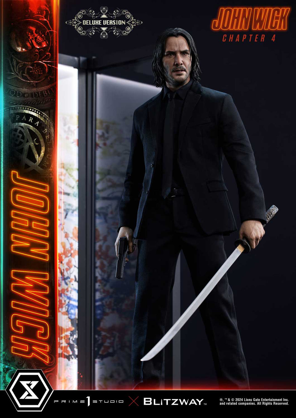 Prime 1 Studio John Wick Chapter 4 (Film) (Deluxe Version) 1/4 Scale Statue