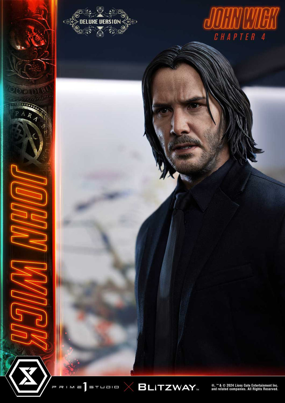 Prime 1 Studio John Wick Chapter 4 (Film) (Deluxe Version) 1/4 Scale Statue