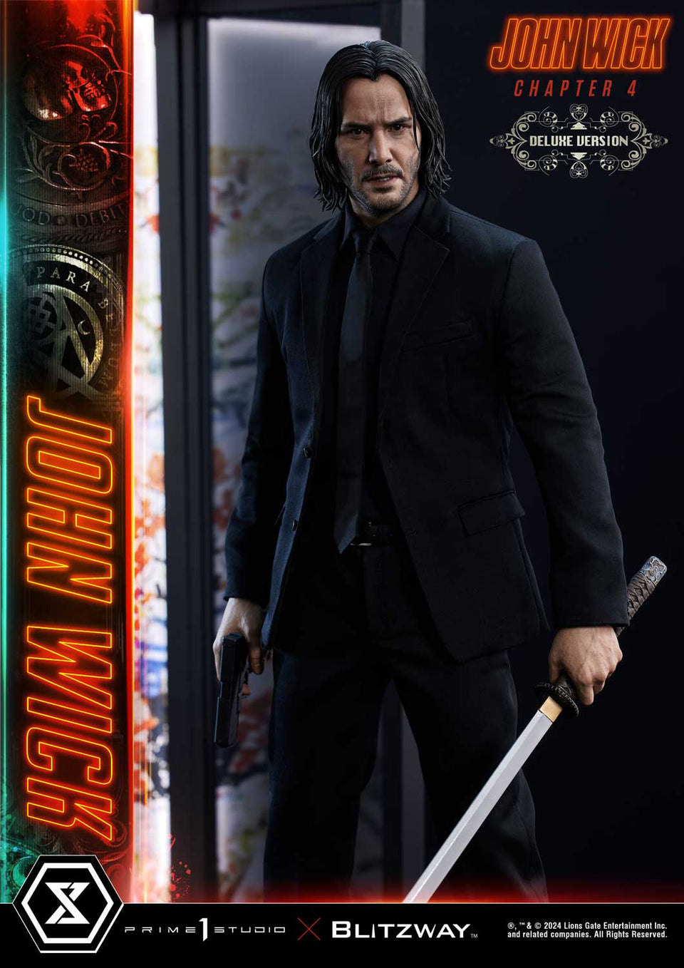 Prime 1 Studio John Wick Chapter 4 (Film) (Deluxe Version) 1/4 Scale Statue