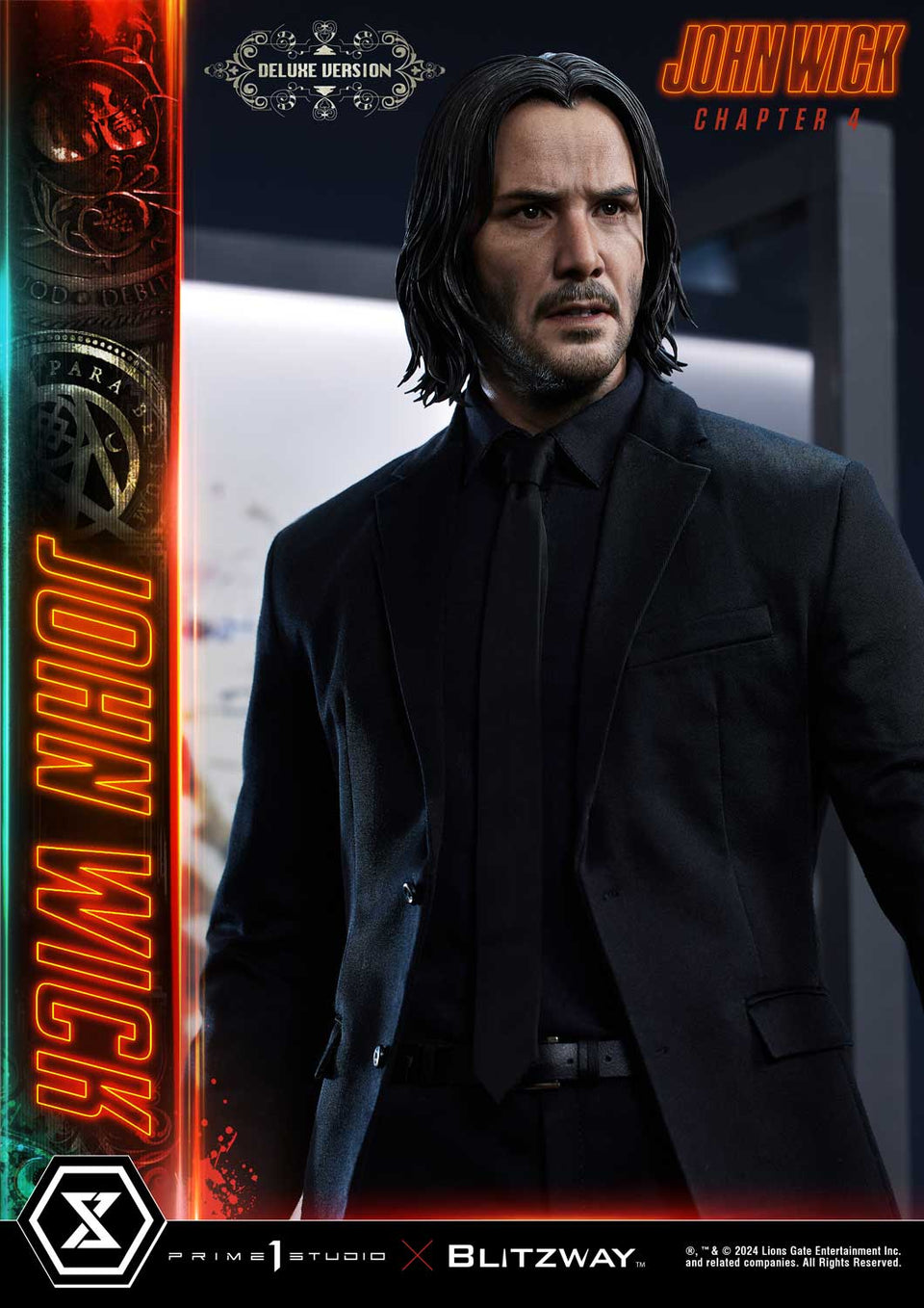 Prime 1 Studio John Wick Chapter 4 (Film) (Deluxe Version) 1/4 Scale Statue