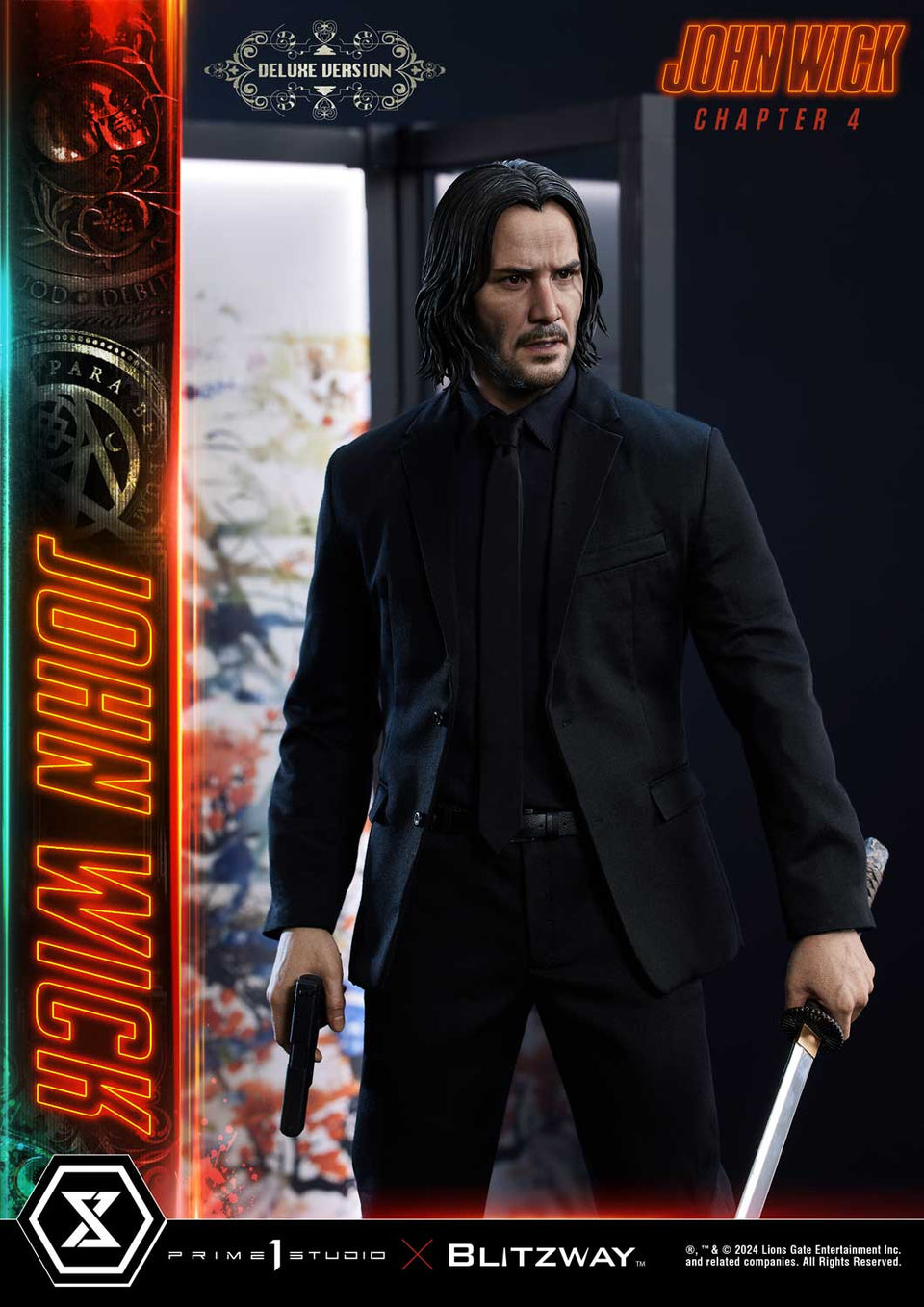 Prime 1 Studio John Wick Chapter 4 (Film) (Deluxe Version) 1/4 Scale Statue