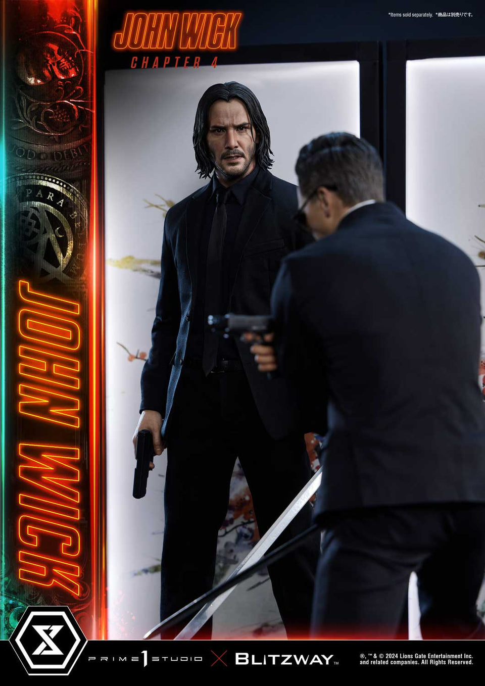 Prime 1 Studio John Wick Chapter 4 (Film) (Deluxe Version) 1/4 Scale Statue