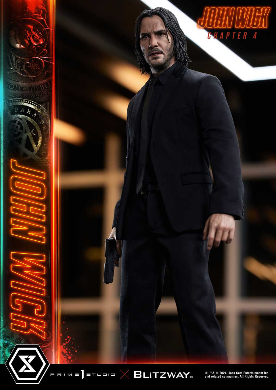 Prime 1 Studio John Wick Chapter 4 (Film) (Deluxe Version) 1/4 Scale Statue