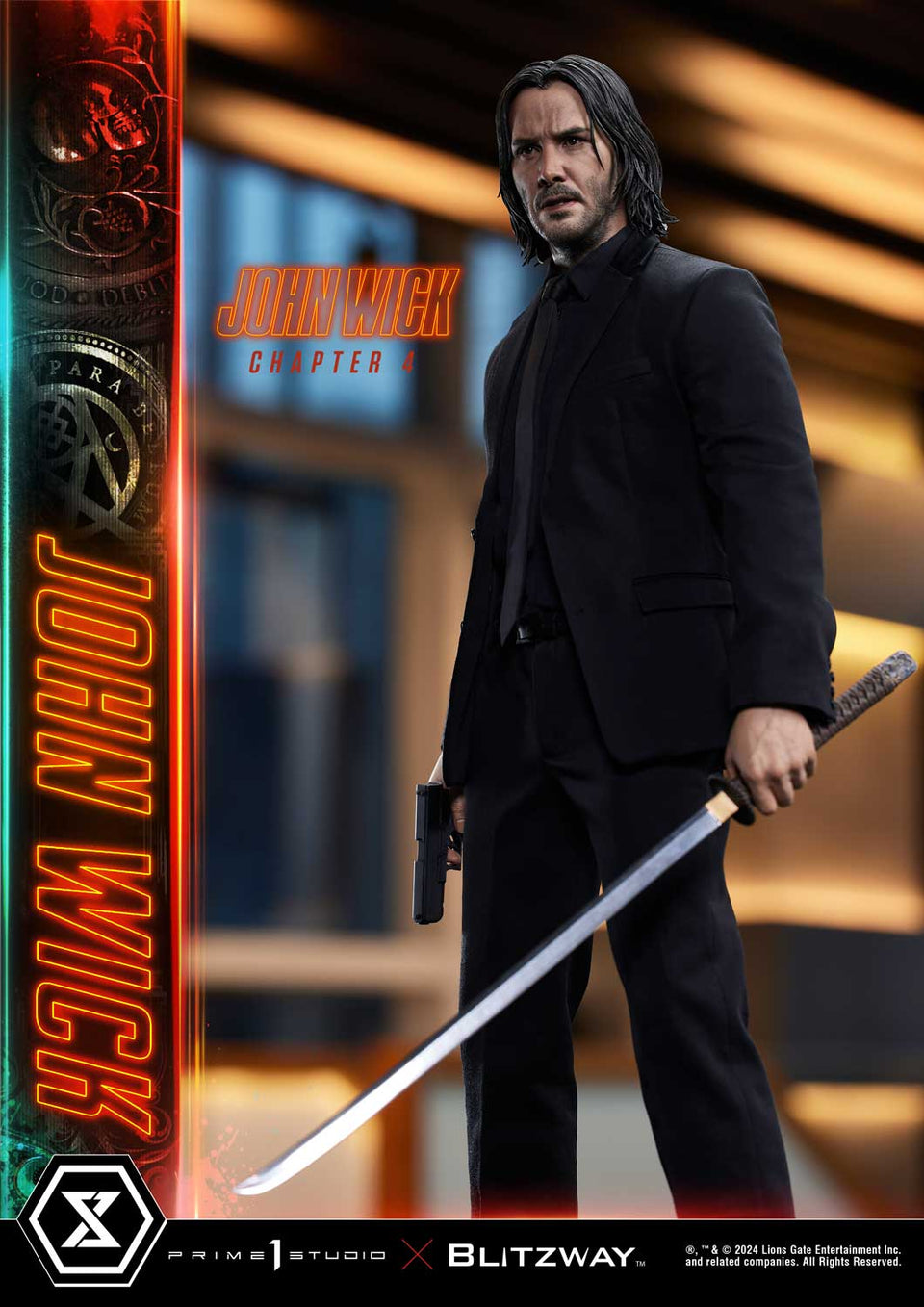 Prime 1 Studio John Wick Chapter 4 (Film) (Deluxe Version) 1/4 Scale Statue