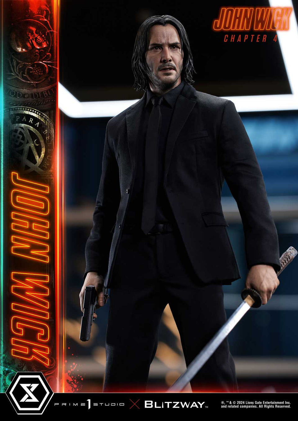 Prime 1 Studio John Wick Chapter 4 (Film) (Deluxe Version) 1/4 Scale Statue