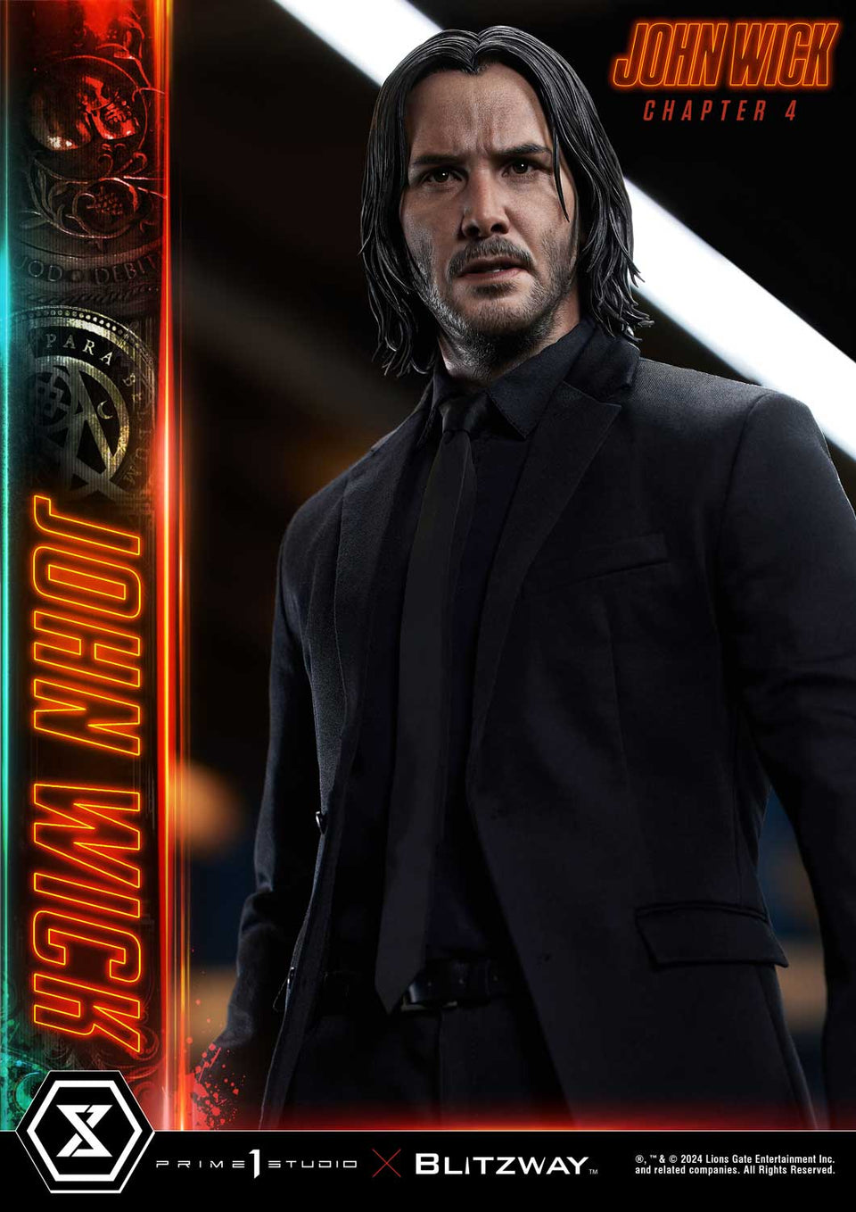 Prime 1 Studio John Wick Chapter 4 (Film) (Deluxe Version) 1/4 Scale Statue