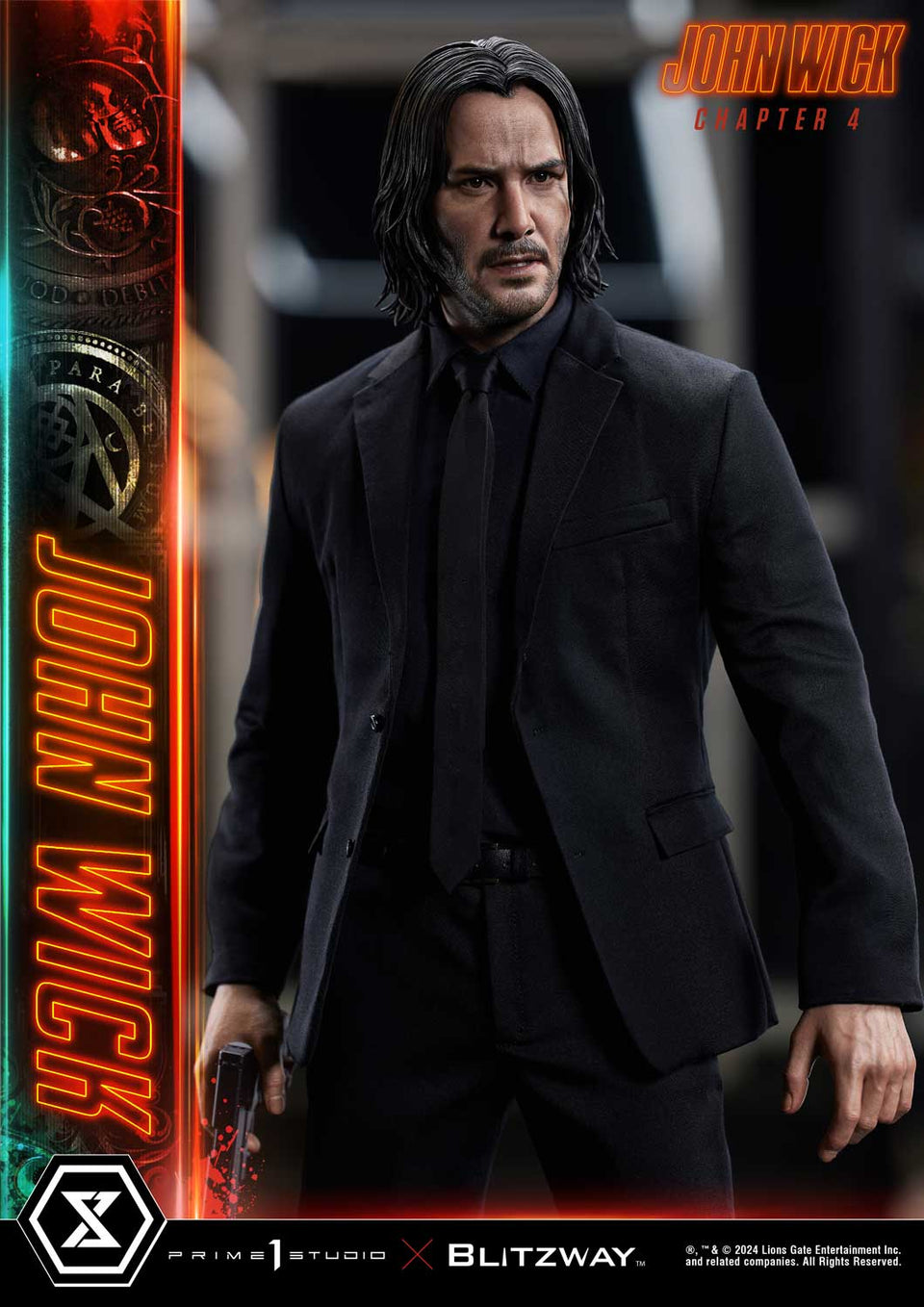 Prime 1 Studio John Wick Chapter 4 (Film) (Deluxe Version) 1/4 Scale Statue