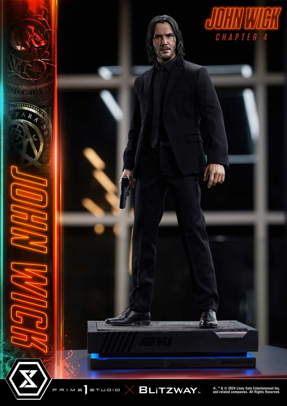 Prime 1 Studio John Wick Chapter 4 (Film) (Deluxe Version) 1/4 Scale Statue