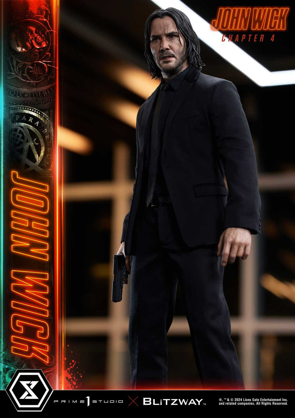 Prime 1 Studio John Wick Chapter 4 (Film) (Deluxe Version) 1/4 Scale Statue