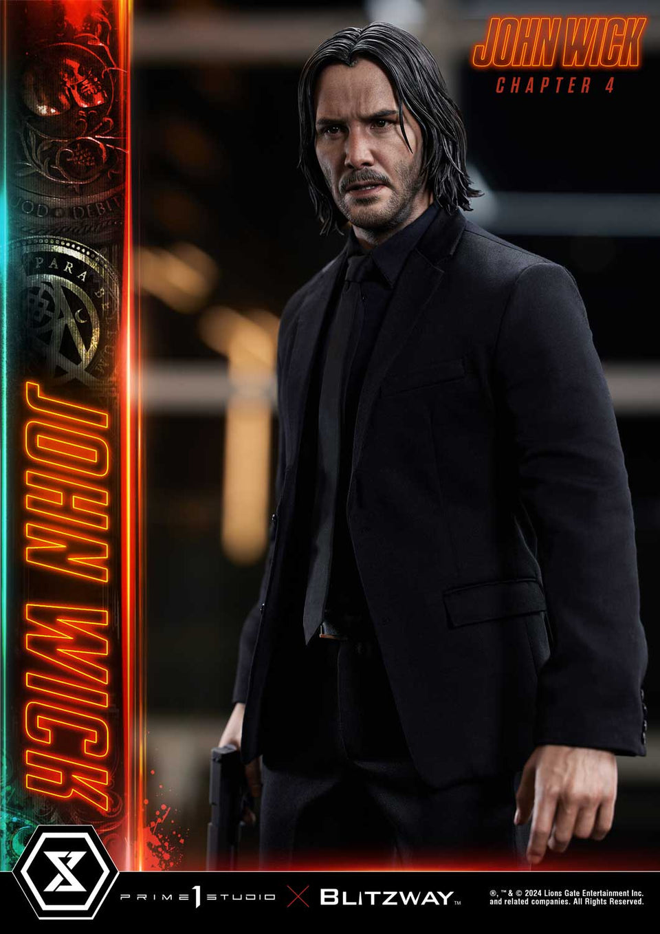 Prime 1 Studio John Wick Chapter 4 (Film) (Deluxe Version) 1/4 Scale Statue