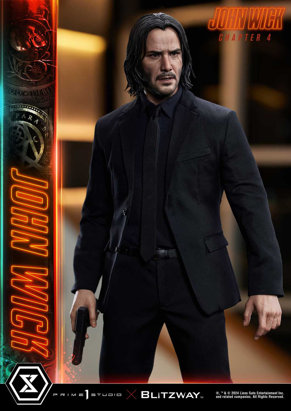 Prime 1 Studio John Wick Chapter 4 (Film) (Deluxe Version) 1/4 Scale Statue