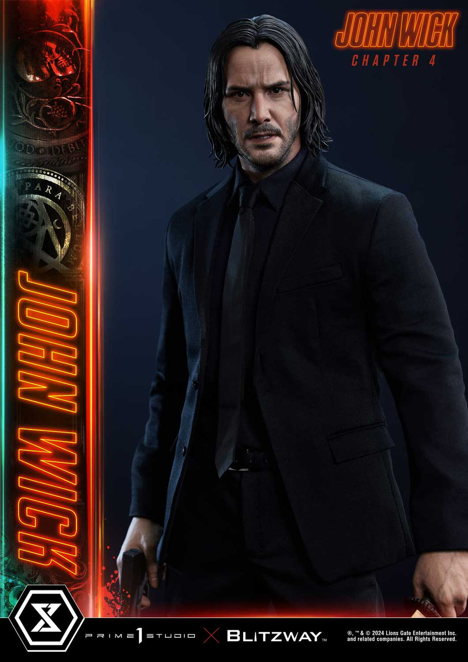 Prime 1 Studio John Wick Chapter 4 (Film) (Deluxe Version) 1/4 Scale Statue