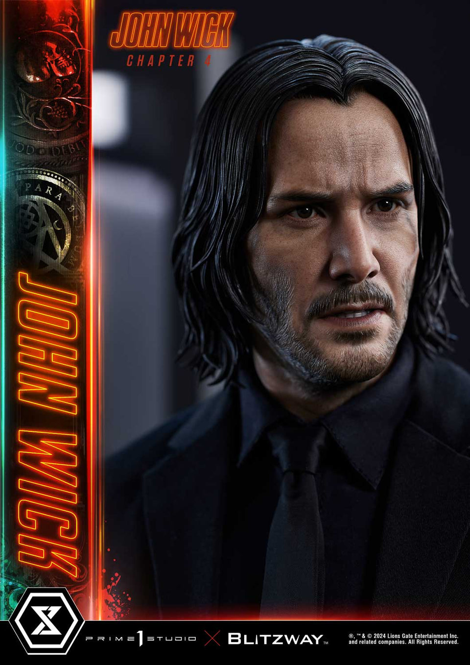 Prime 1 Studio John Wick Chapter 4 (Film) (Deluxe Version) 1/4 Scale Statue