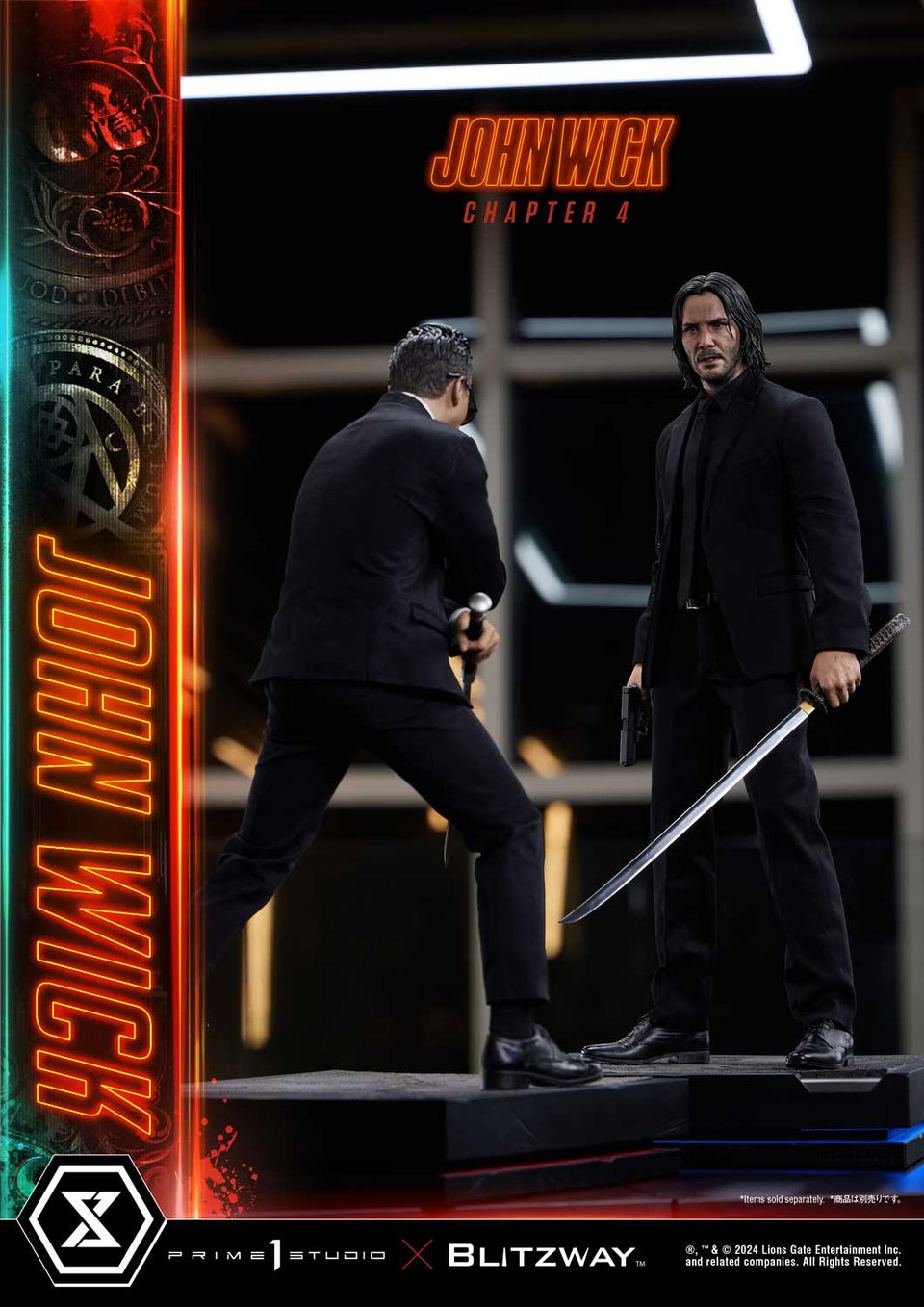 Prime 1 Studio John Wick Chapter 4 (Film) (Deluxe Version) 1/4 Scale Statue