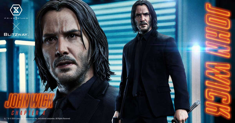 Prime 1 Studio John Wick Chapter 4 (Film) (Deluxe Version) 1/4 Scale Statue