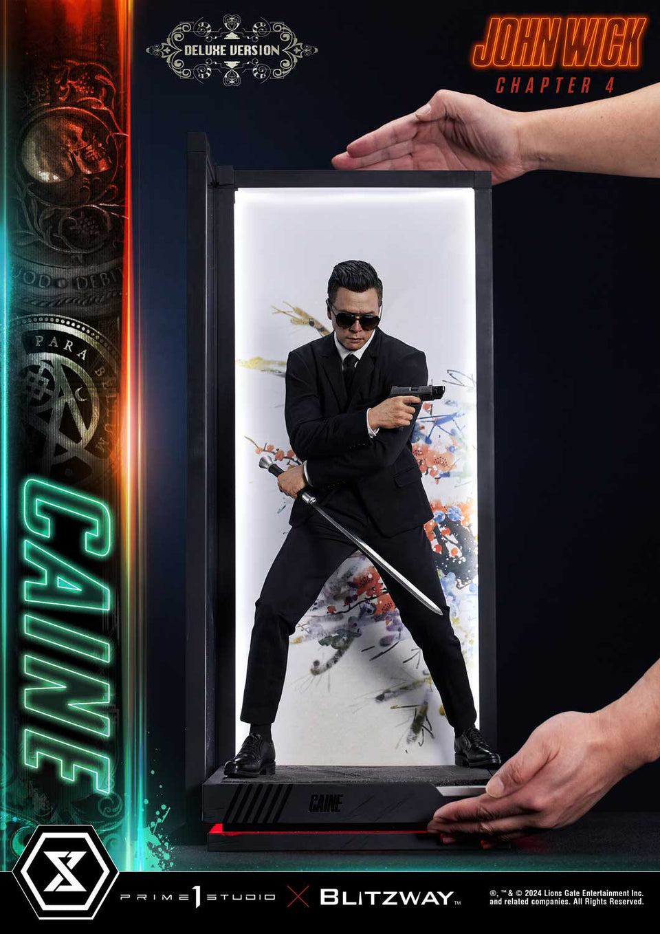 Prime 1 Studio Caine (John Wick Chapter 4 Film) (Deluxe) 1/4 Scale Statue