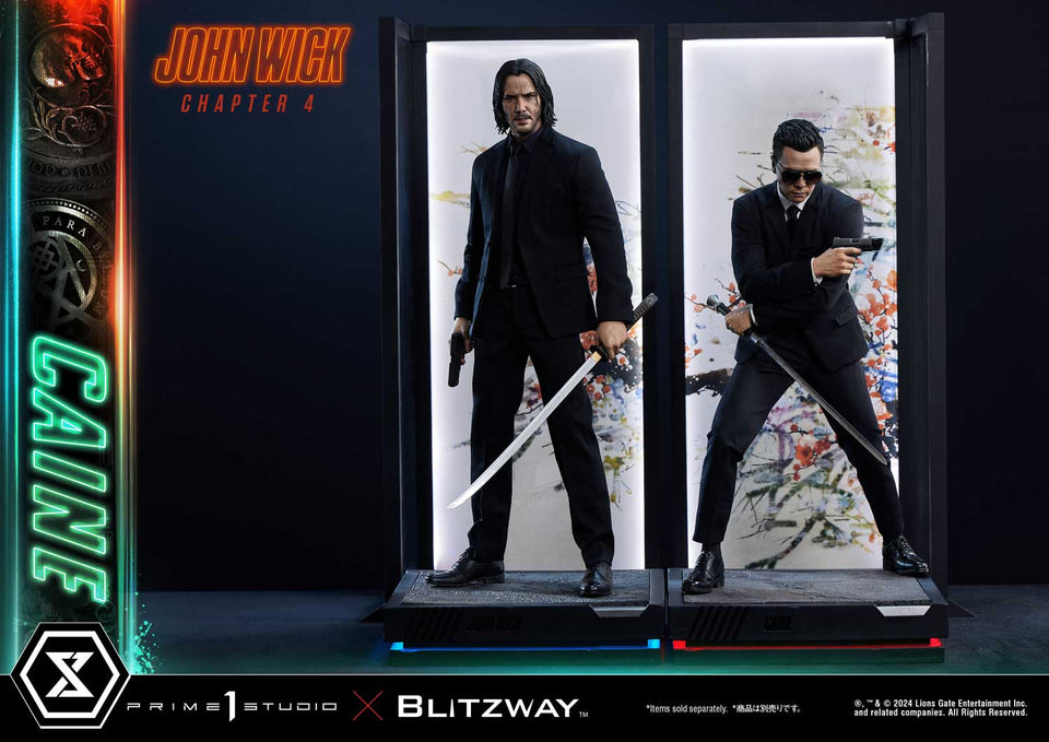 Prime 1 Studio Caine (John Wick Chapter 4 Film) (Deluxe) 1/4 Scale Statue