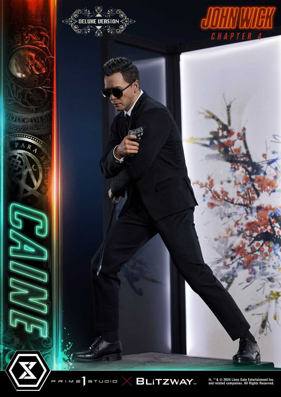 Prime 1 Studio Caine (John Wick Chapter 4 Film) (Deluxe) 1/4 Scale Statue