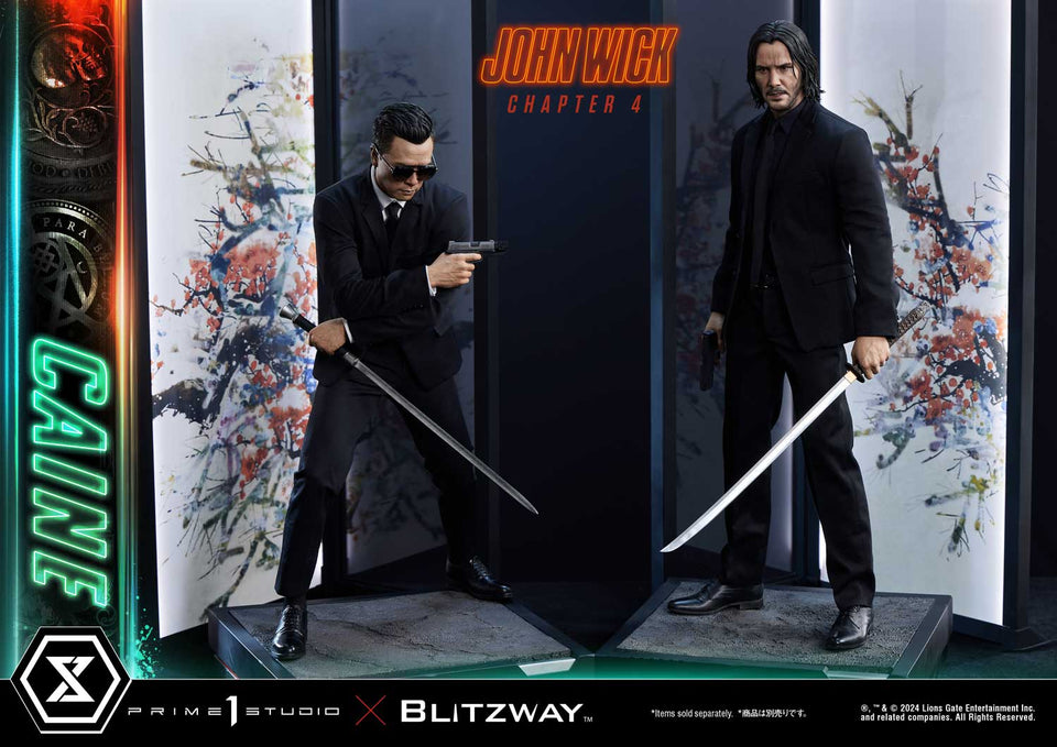 Prime 1 Studio Caine (John Wick Chapter 4 Film) (Deluxe) 1/4 Scale Statue