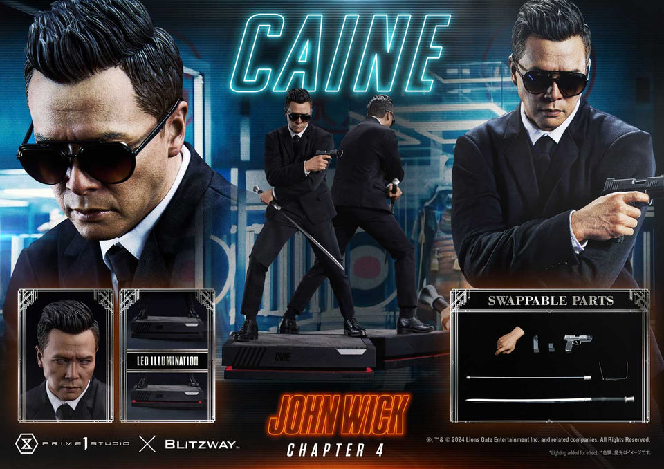 Prime 1 Studio Caine (John Wick Chapter 4 Film) (Regular) 1/4 Scale Statue