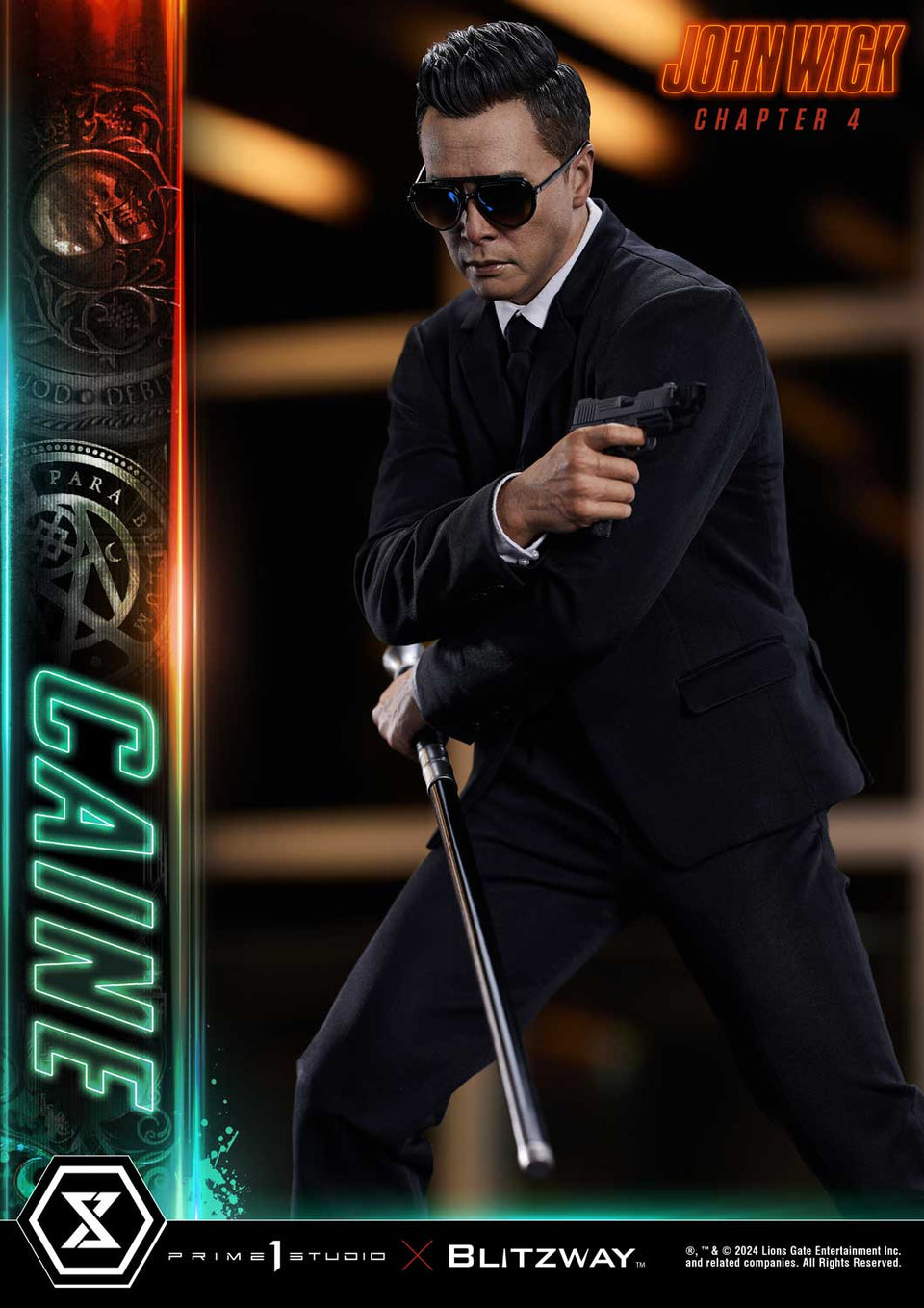 Prime 1 Studio Caine (John Wick Chapter 4 Film) (Regular) 1/4 Scale Statue