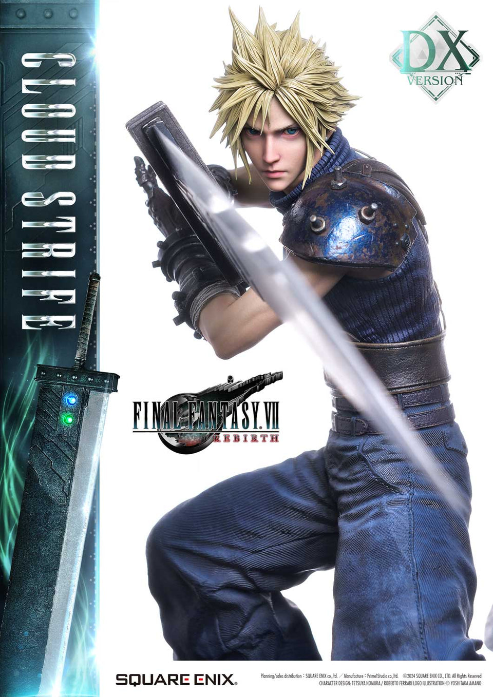 Prime 1 Studio CLOUD STRIFE (Deluxe Edition) 1/4 Scale Statue (SEM-06DX)