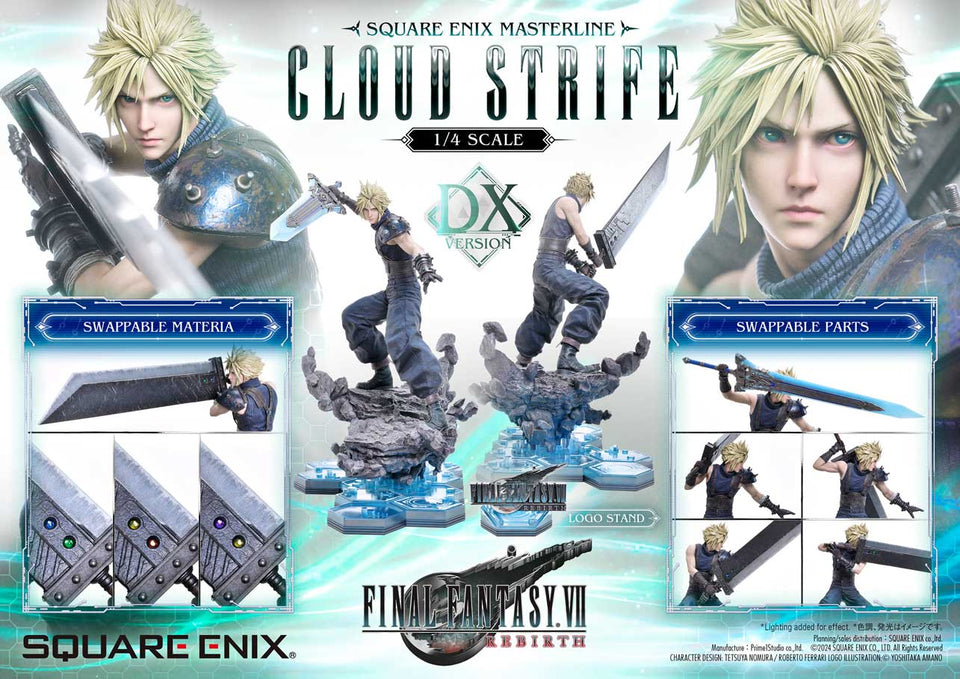 Prime 1 Studio CLOUD STRIFE (Deluxe Edition) 1/4 Scale Statue (SEM-06DX)