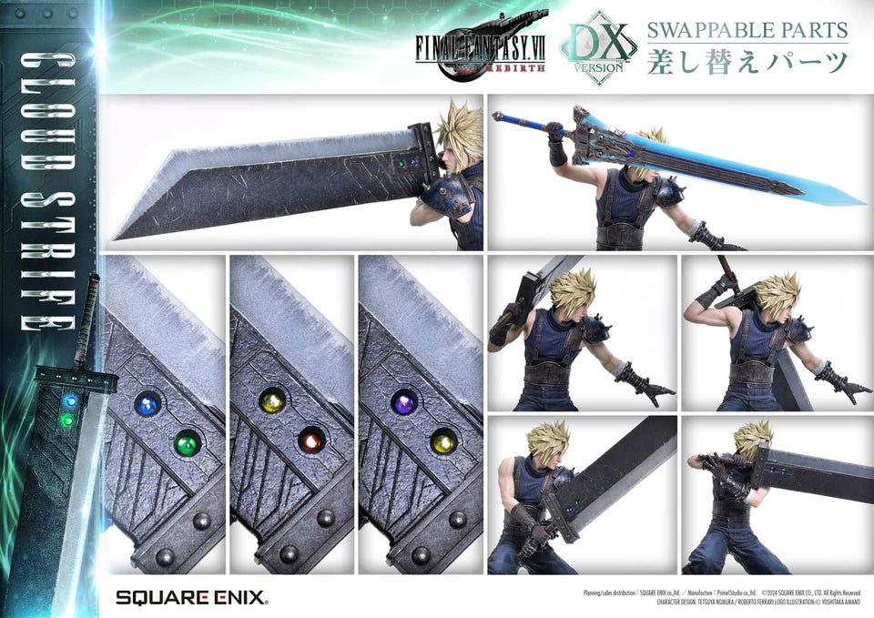 Prime 1 Studio CLOUD STRIFE (Deluxe Edition) 1/4 Scale Statue (SEM-06DX)