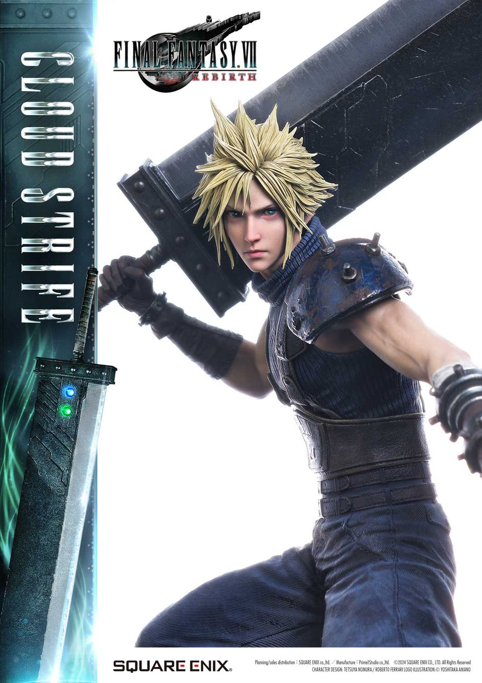 Prime 1 Studio CLOUD STRIFE (Regular Edition) 1/4 Scale Statue (SEM-06)