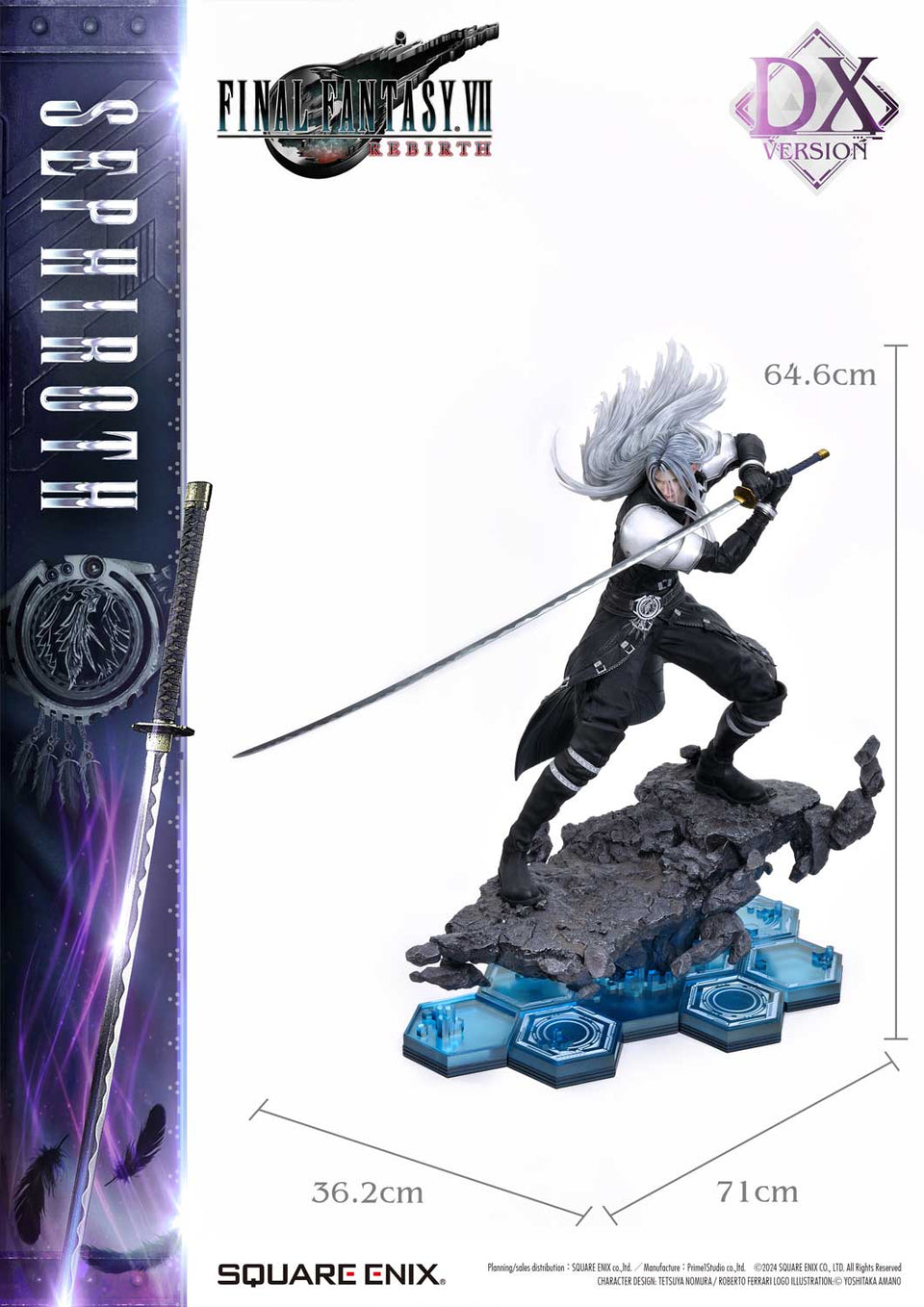 Prime 1 Studio SEPHIROTH (Deluxe Edition) 1/4 Scale Statue (SEM-07DX)