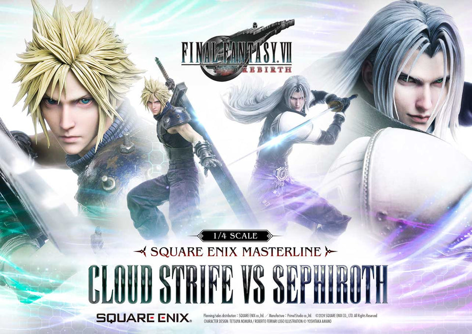 Prime 1 Studio CLOUD STRIFE vs SEPHIROTH 1/4 Scale Statue (SEM-08)