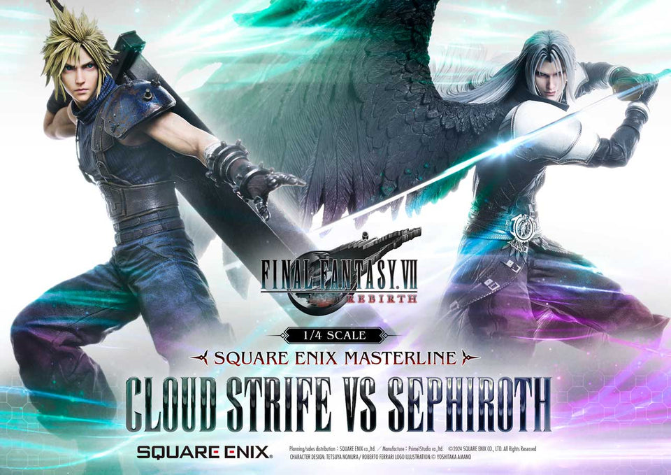 Prime 1 Studio CLOUD STRIFE vs SEPHIROTH 1/4 Scale Statue (SEM-08)