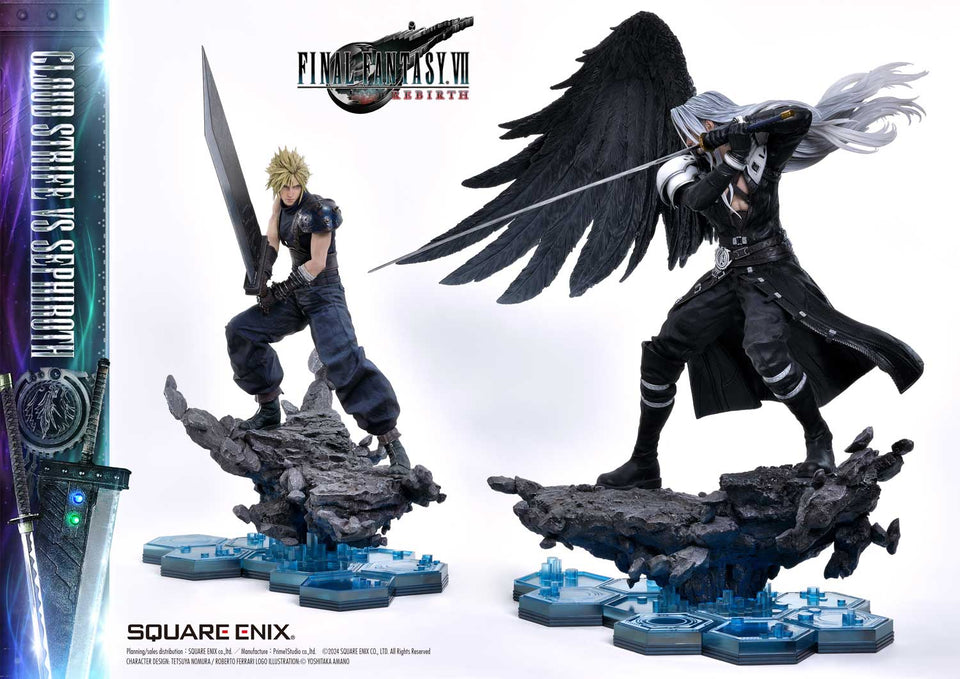 Prime 1 Studio CLOUD STRIFE vs SEPHIROTH 1/4 Scale Statue (SEM-08)