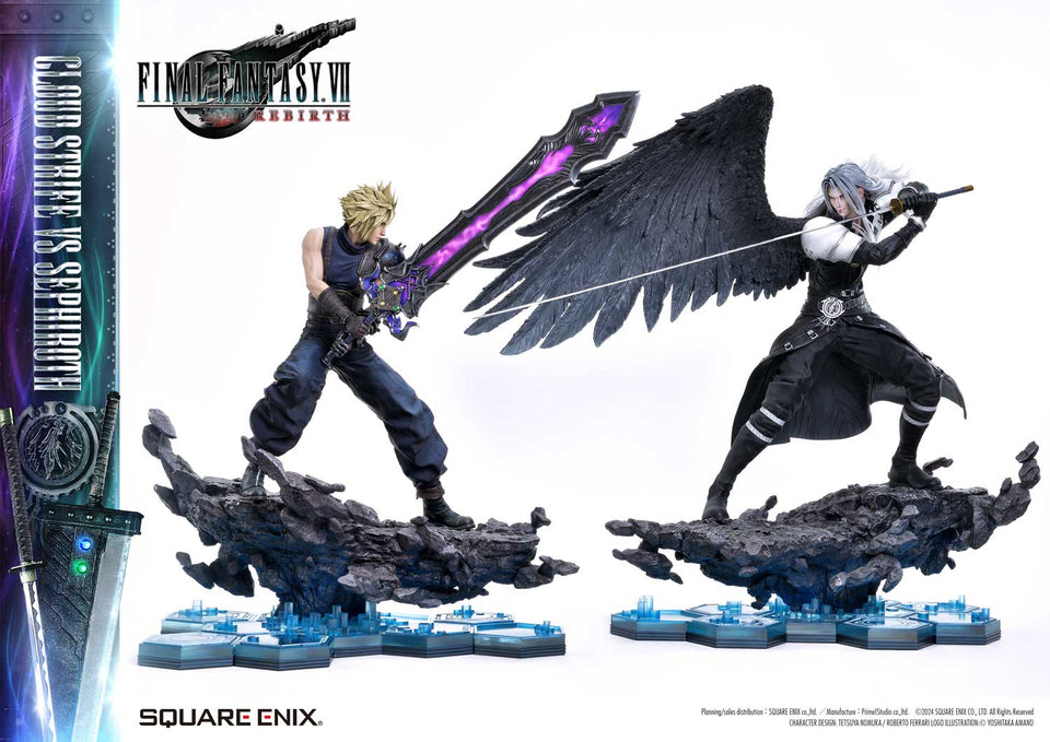 Prime 1 Studio CLOUD STRIFE vs SEPHIROTH 1/4 Scale Statue (SEM-08)