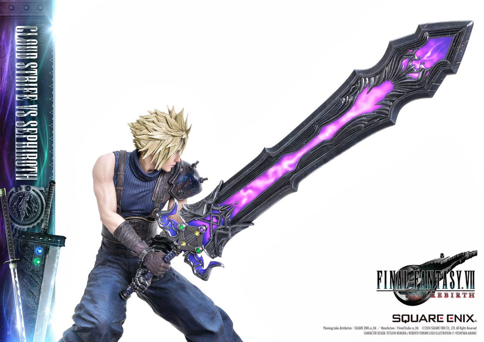 Prime 1 Studio CLOUD STRIFE vs SEPHIROTH 1/4 Scale Statue (SEM-08)