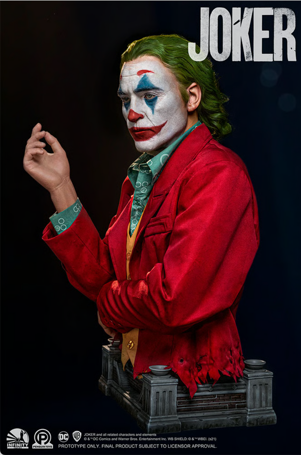 Infinity Studio Arthur Fleck (The Joker 2019) Life-size Bust