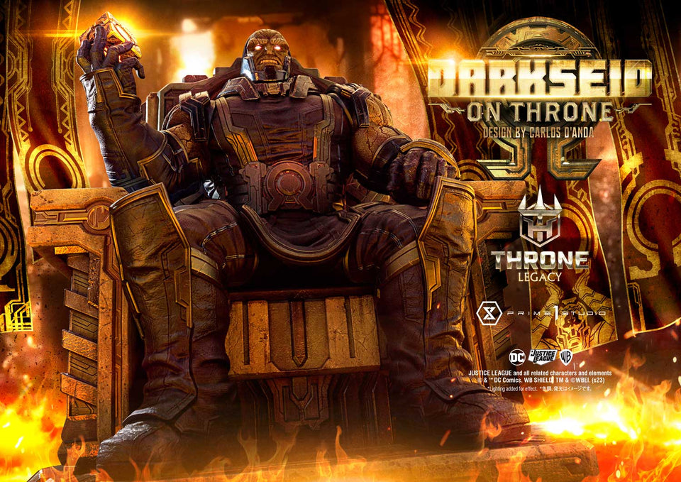 Prime 1 Studios Darkseid on Throne (Deluxe Bonus Version) 1/4 Scale Statue