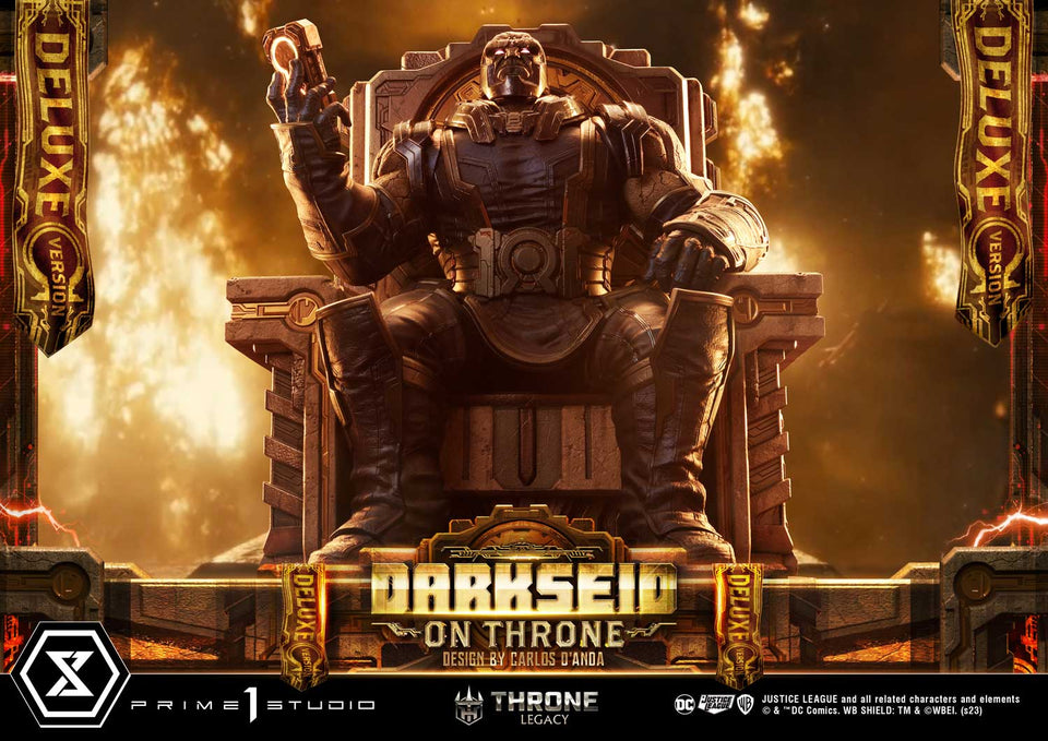 Prime 1 Studios Darkseid on Throne (Deluxe Bonus Version) 1/4 Scale Statue