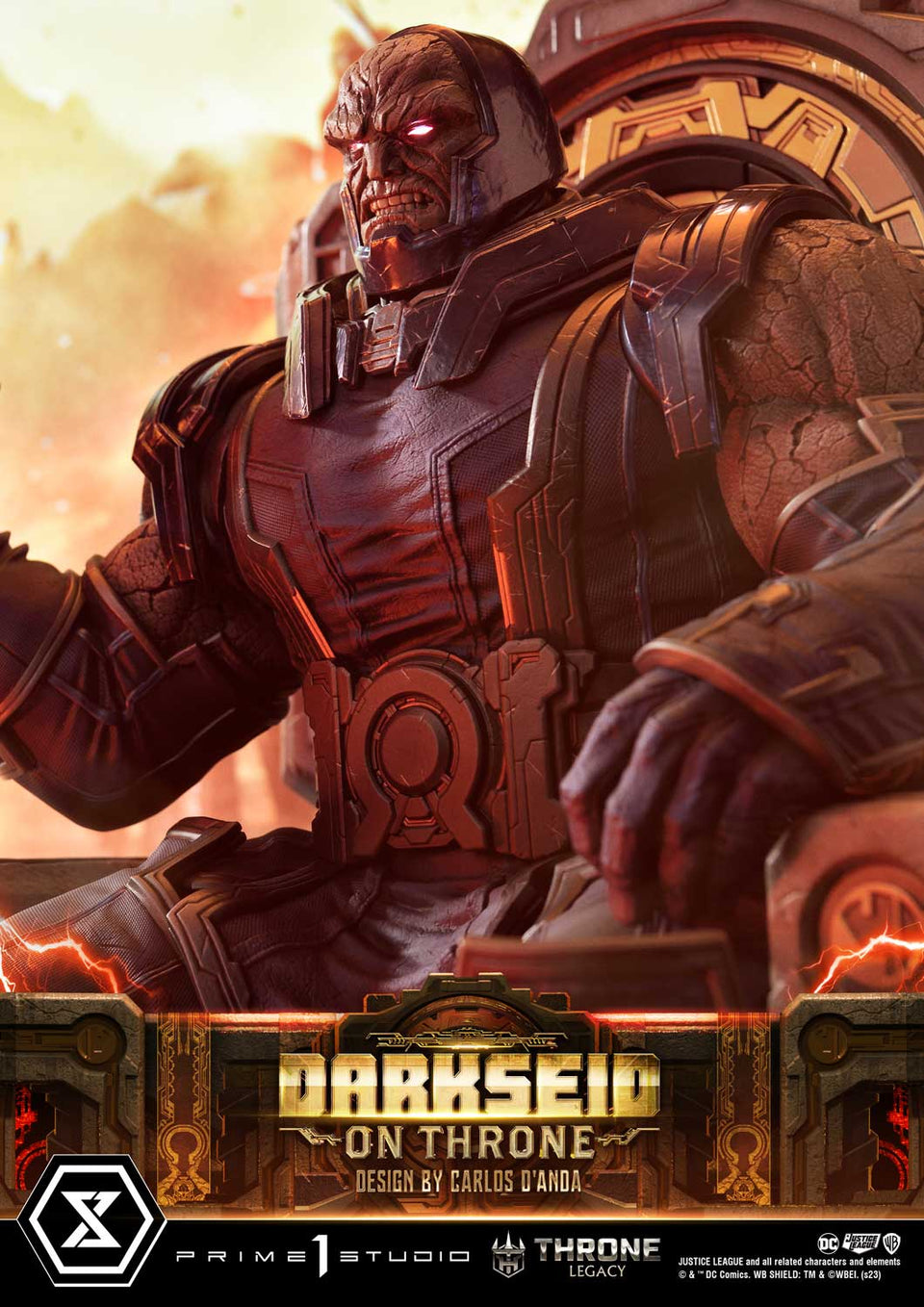 Prime 1 Studios Darkseid on Throne (Regular Version) 1/4 Scale Statue
