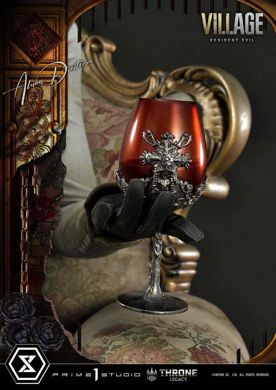 Prime 1 Studios Alcina Dimitrescu (Regular Version) 1/4 Scale Statue