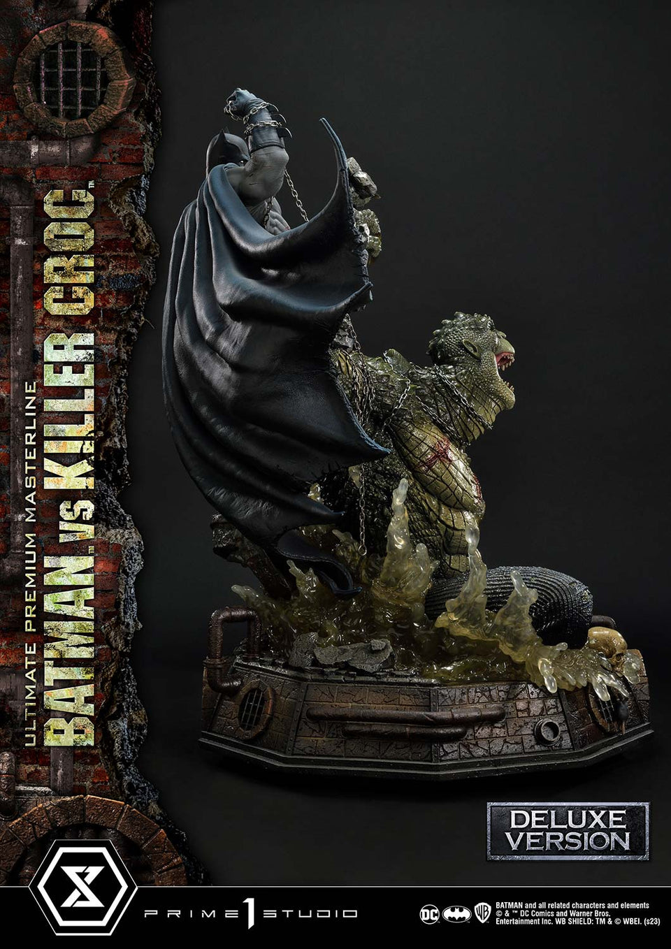Prime 1 Studios Batman Versus Killer Croc (Bonus Deluxe Version) Statue